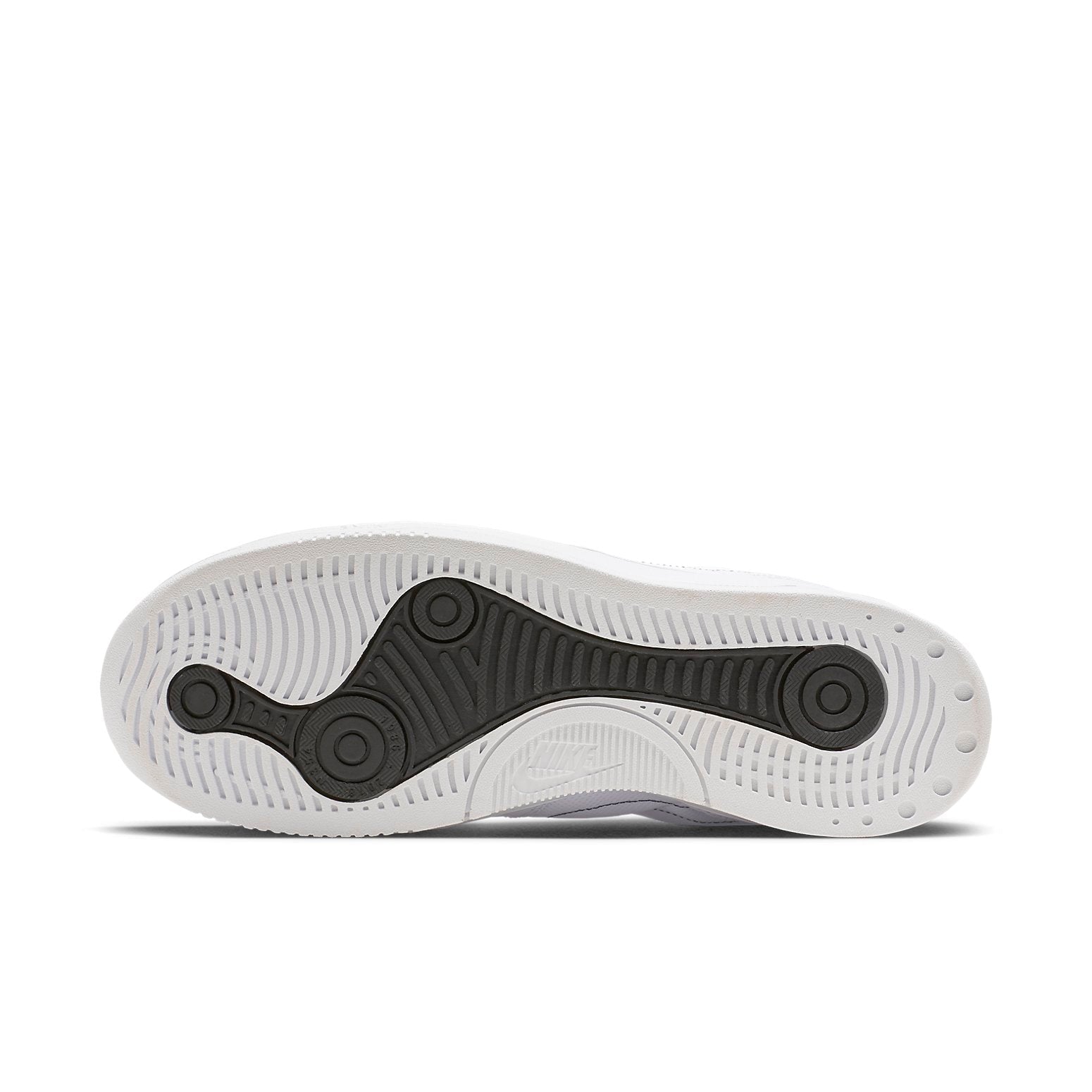Nike Squash-Type Low Tops Casual Skateboarding Shoes White Black CT2922-100