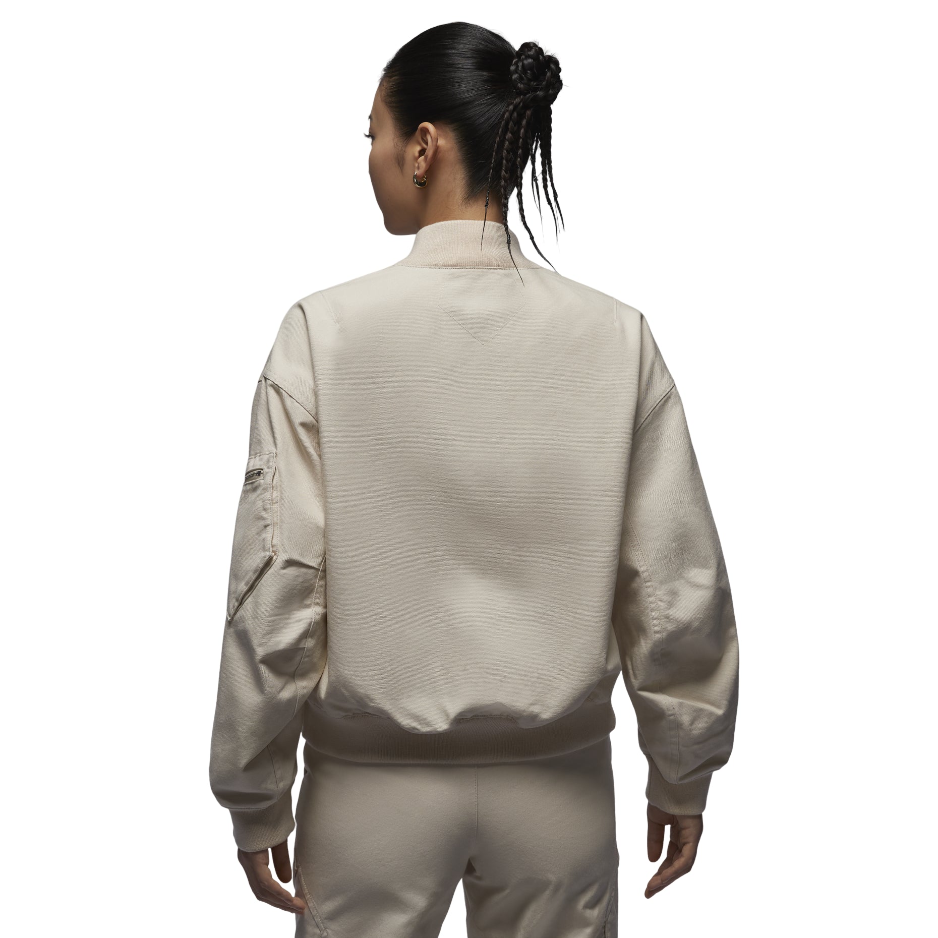 (WMNS) Air Jordan Renegade Jacket Asia Sizing 'Light Brown' FV7147-203