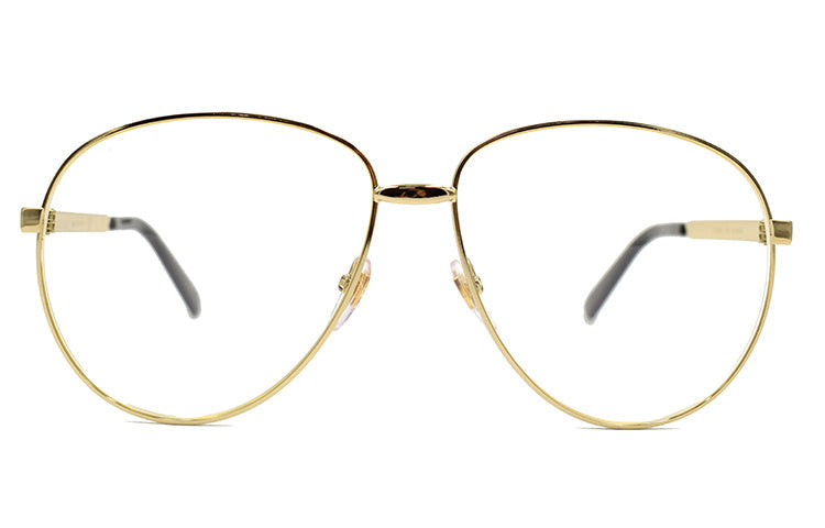 Gucci Gold Color Glasses Lens aviator Sunglasses GG0138S-003
