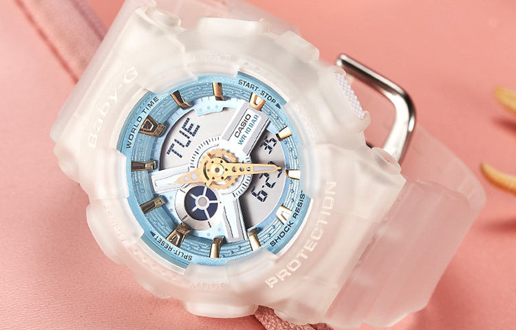 CASIO Baby-G 'White Blue' BA-110SC-7A