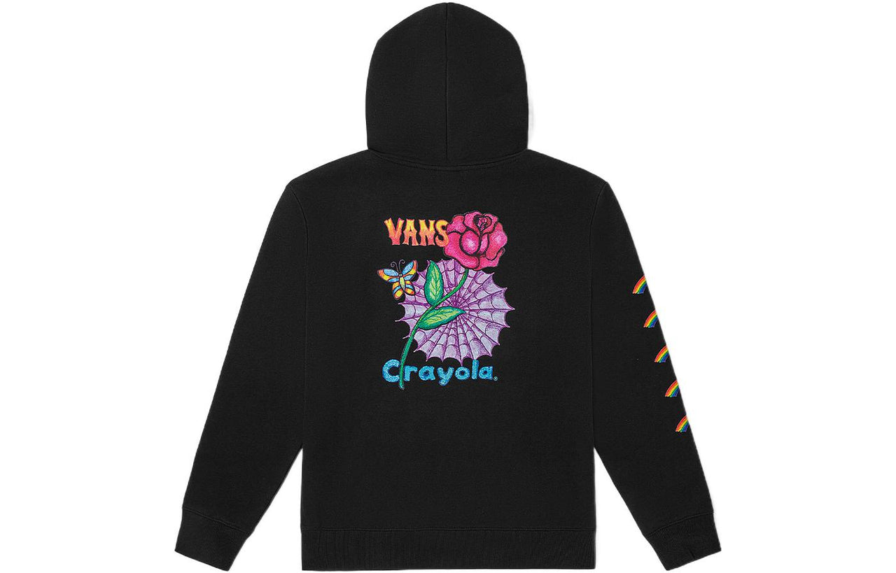 (WMNS) Vans x Crayola Hoodie 'Black' VN0A7RKLYUY