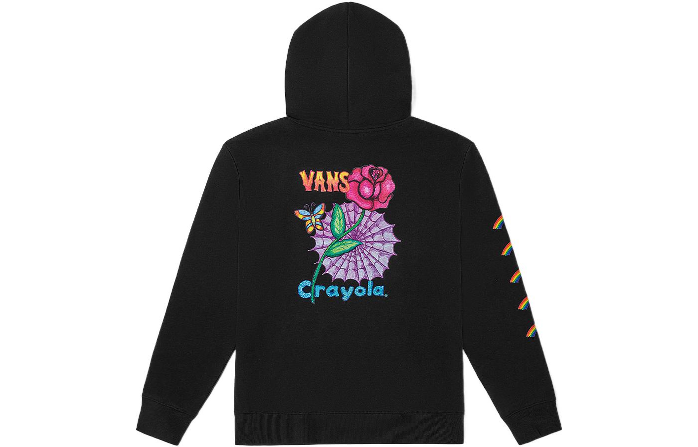 (WMNS) Vans x Crayola Hoodie 'Black' VN0A7RKLYUY