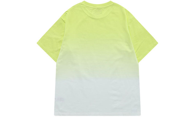 FILA FUSION Gradient Sports Loose Short Sleeve Yellow T11M122106F-YE
