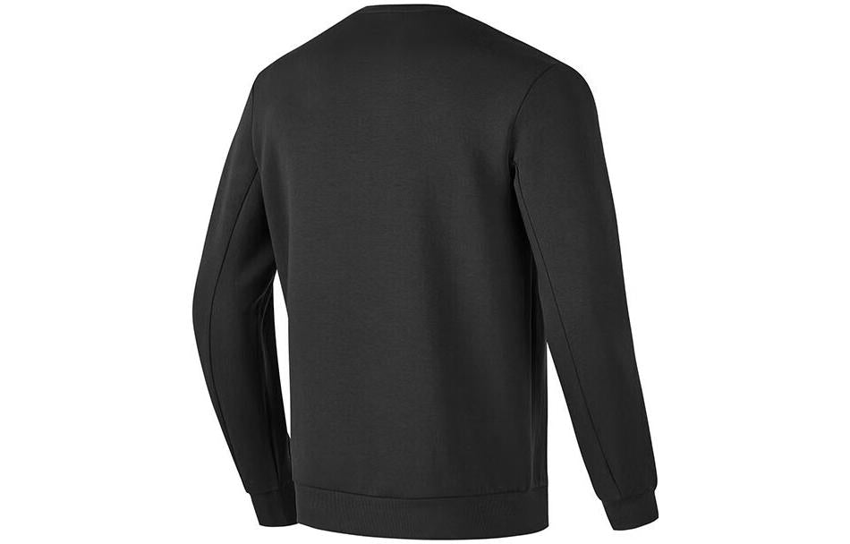 Skechers Sport Logo Printed Crew Sweater 'Black' P123M007-0018