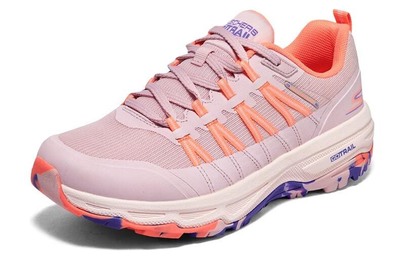 (WMNS) Skechers GO RUN Trail Altitude 'Pink Orange' 128222C-PKCL
