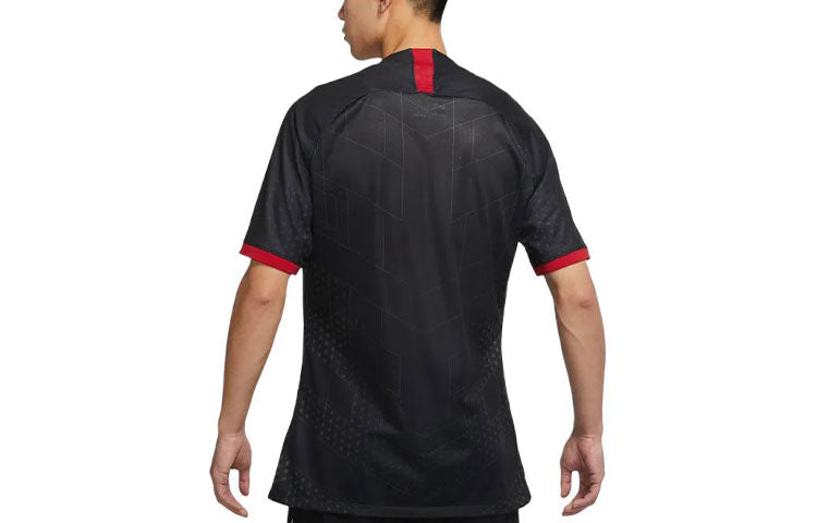 Nike x LPL EDG team Crossover Alphabet Printing Pullover Short Sleeve Black DD9496-010