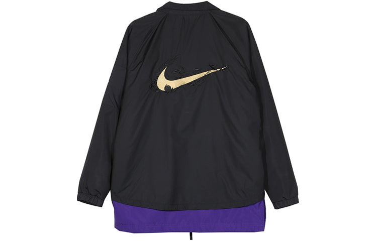 Nike Kyrie Chinese New Year Sports Jacket 'Black' CU3774-010