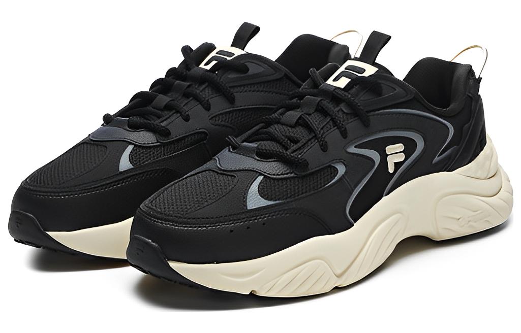 (WMNS) FILA FUSION Conch DX Sneakers 'Black' T12M311111FBA