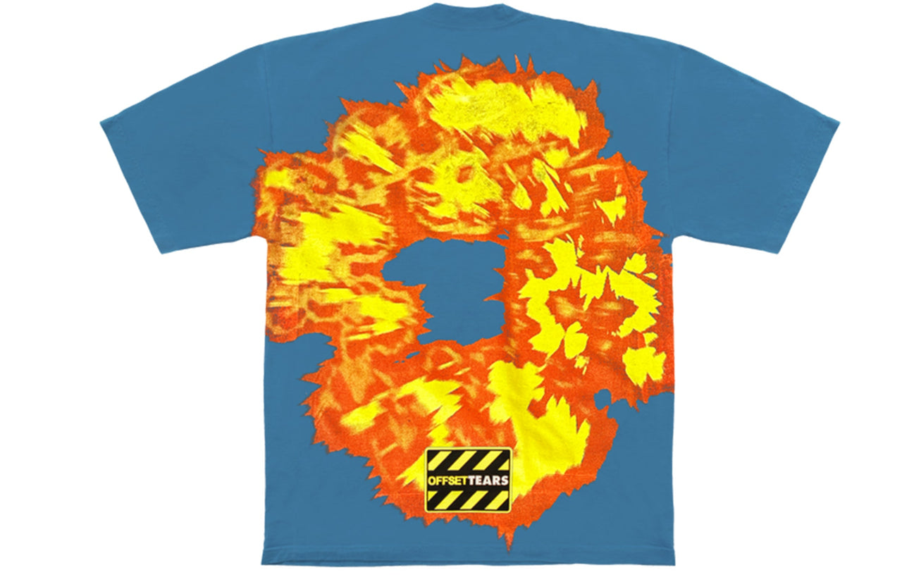 Denim Tears x Offset Set It Off #2 T-Shirt 'Blue' DTO641-BLUE