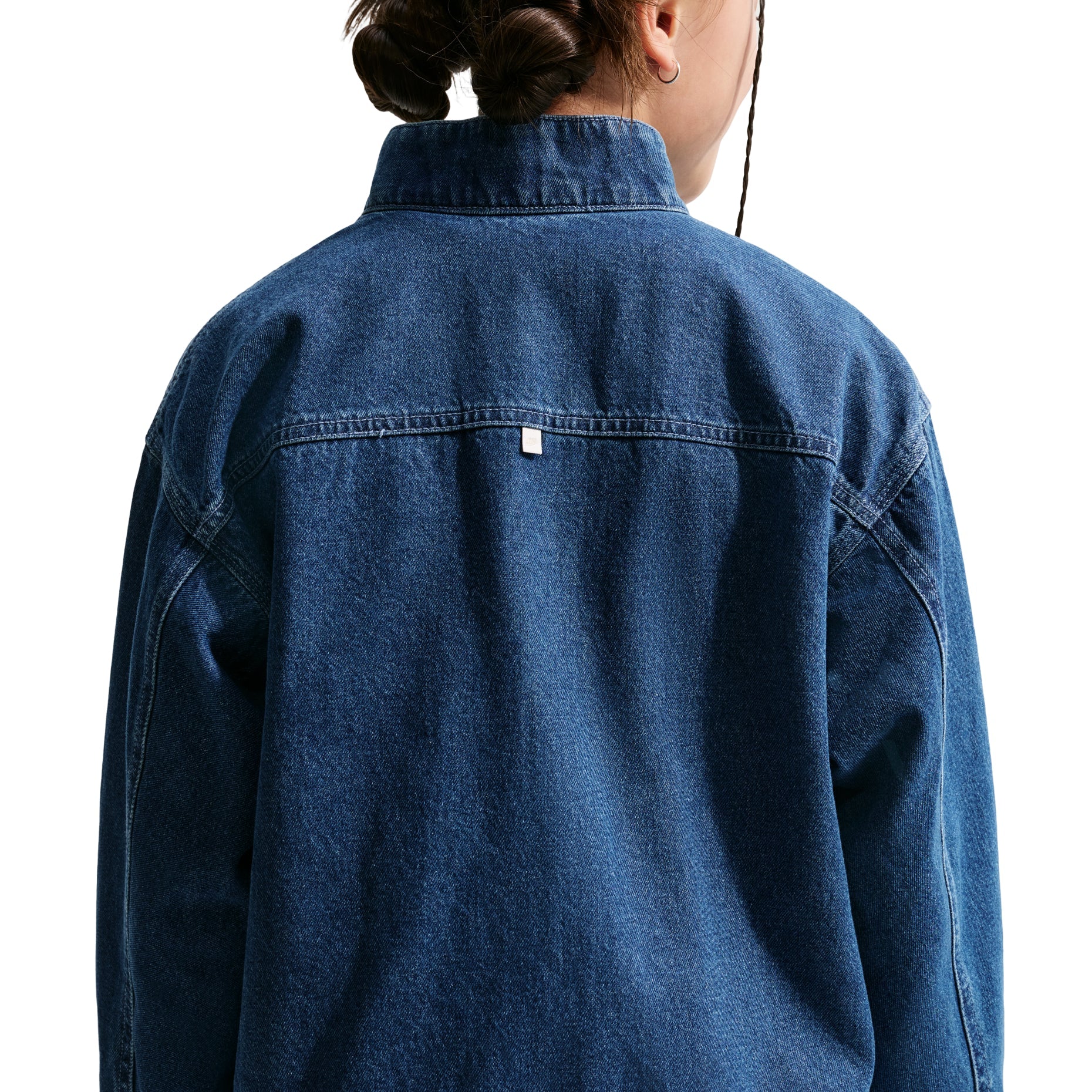 (GS) Nike Sportswear Collection Windrunner Denim Jacket 'Mystic Navy' IF2317-435