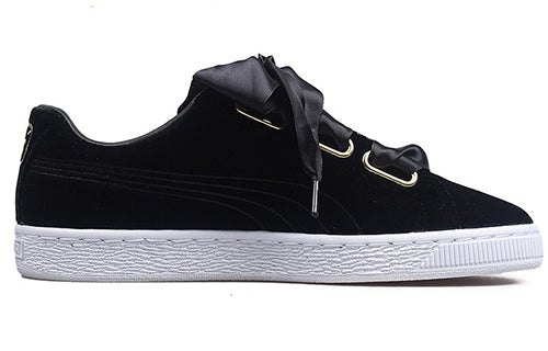 (WMNS) PUMA Basket Heart 'Hyper Embroidered' 366116-01