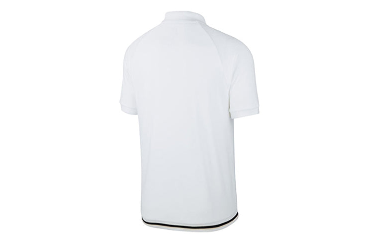 Nike SB Skateboard Short Sleeve Polo Shirt White CI7190-100