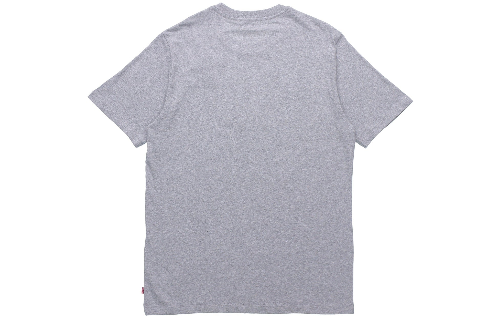 Men's Levis Alphabet Logo Loose Round Neck Short Sleeve Gray T-Shirt 17783-0138