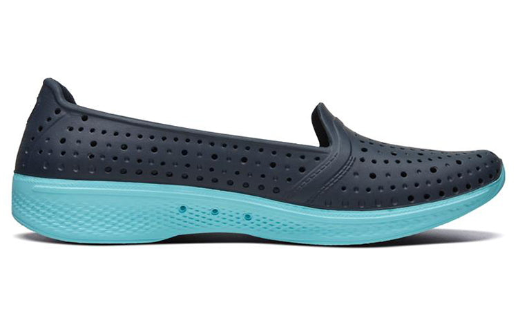 (WMNS) Skechers H2 Go Loafers Blue 14690-NVBL