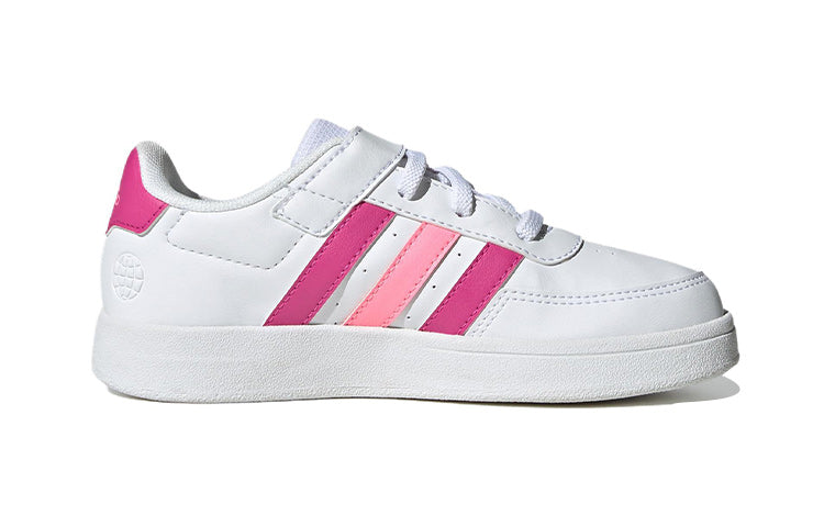 (PS) adidas Breaknet 'White Lucid Fuchsia Pink' HP8966