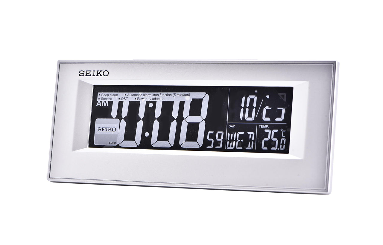 SEIKO Calendar Multifunction Minimalistic White QHL081S