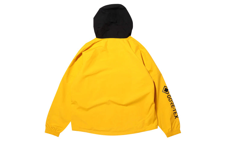 Men's Nike ACG Gore-tex Paclite Half Zipper Jacket Gold Color 'University Gold Black' CK7235-739