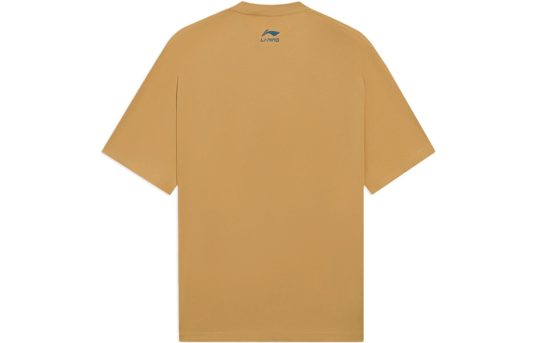 Li-Ning x Disney Graphic Loose Fit T-shirt 'Tan' AHSS255-2
