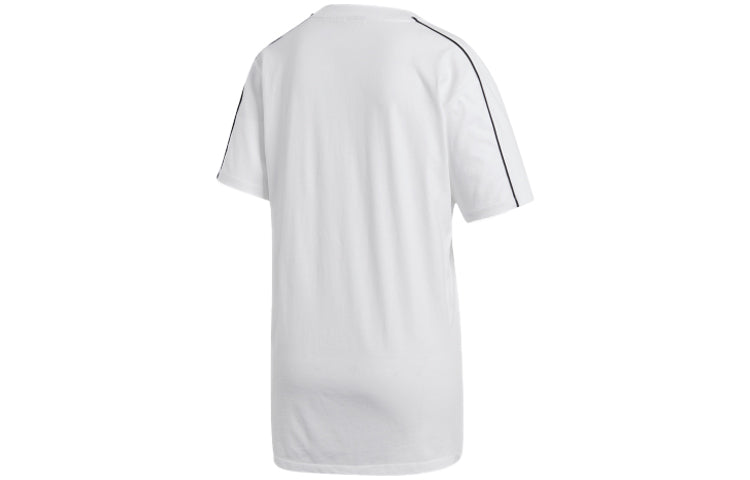 (WMNS) adidas originals Casual Round Neck Short Sleeve White EC1877