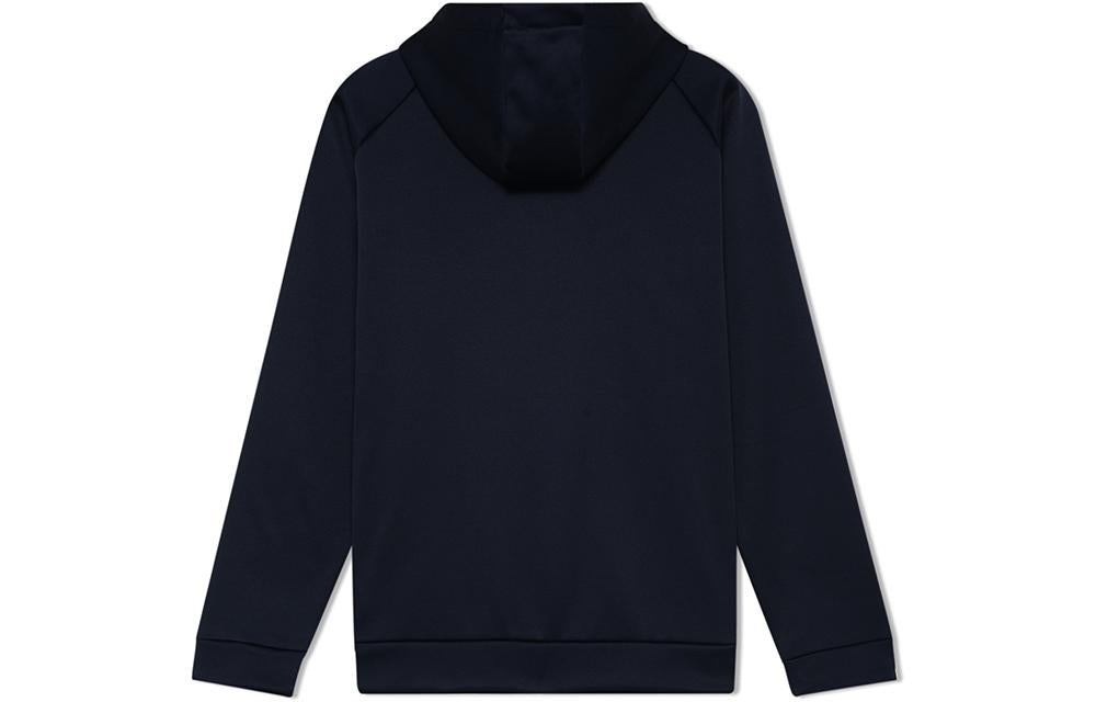 New Balance Tenacity Performance Hoodie Asia Sizing 'Navy Orange' AMT21021-ECL