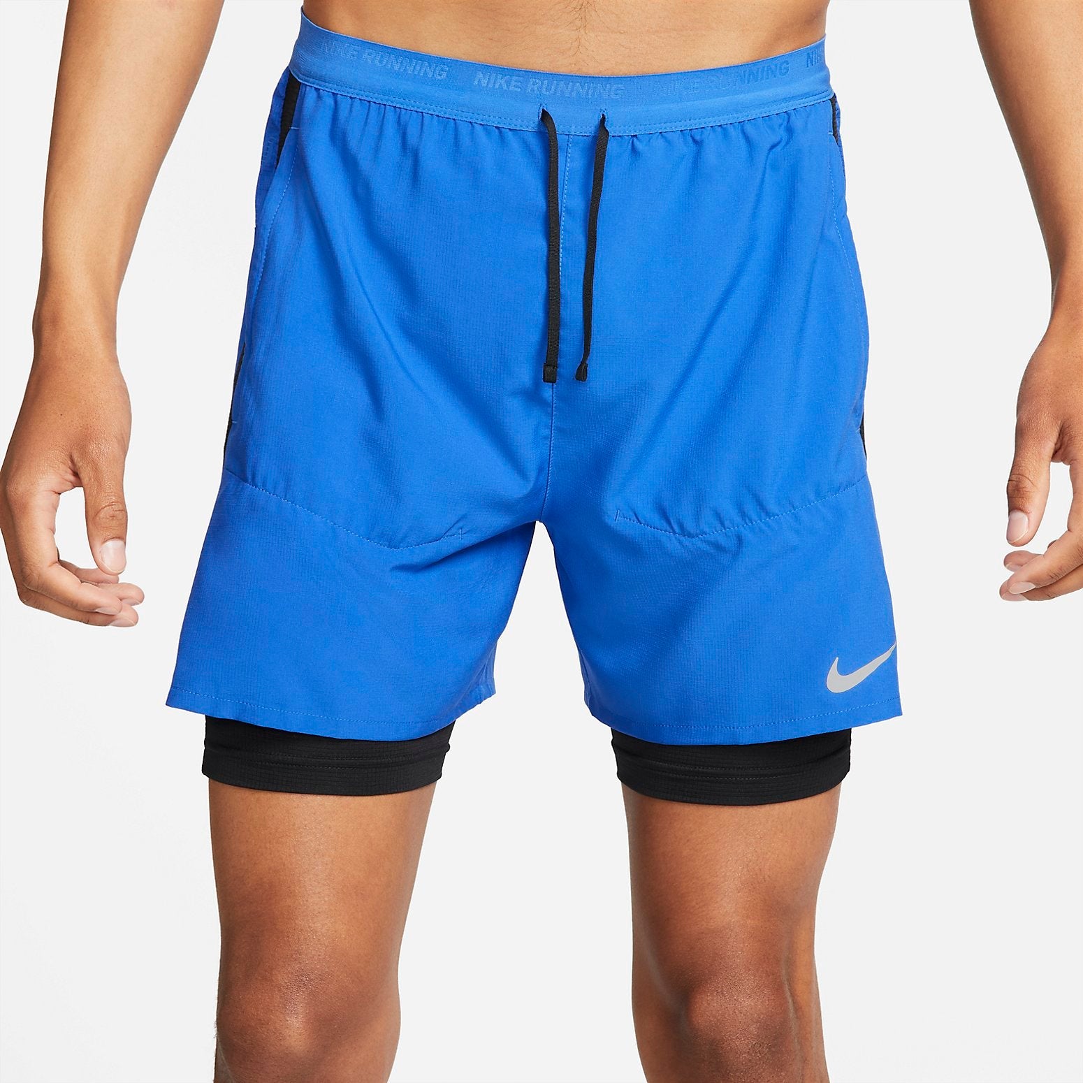 Nike Stride Dri-FIT Hybrid Running Shorts 'Blue' DM4757-480