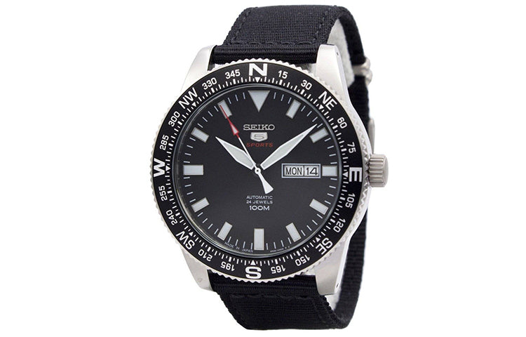 Men's SEIKO 5 Sports Series Mechanical waterproof Black SRP667J1
