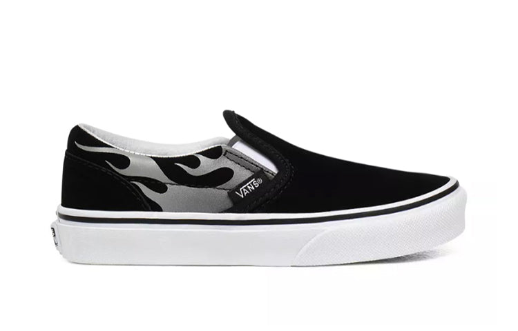 (PS) Vans Suede Flame Classic Slip-on 'Black' VN0A4BUTWKJ