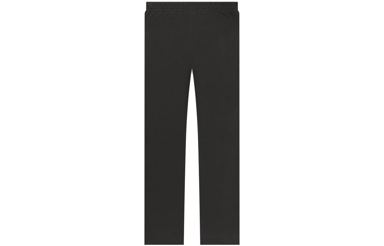 Fear of God Essentials SS23 Essentials Waffle Relaxed Sweatpant 'Off Black' FOG-SS23-013
