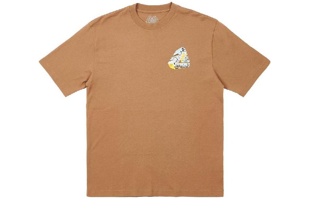 Palace Tri-Chrome T-Shirt 'Mocha' P24TS090