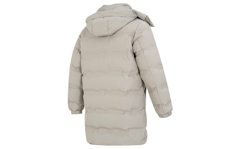 New Balance Long Puffer Jacket Asia Sizing 'Grey' AMJ24379-PAA
