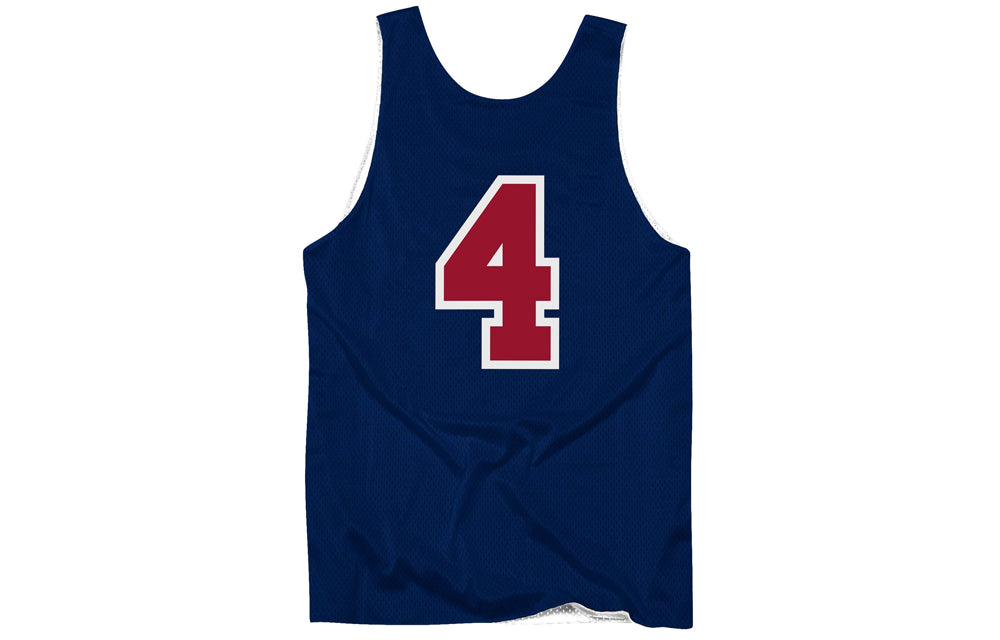 Mitchell & Ness Authentic Reversible Practice Jersey Team USA Christian Laettner 1992 'Navy White' ARPJGS18436-USANAVY92CLA