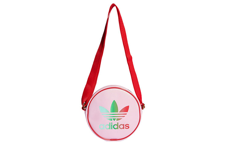 (WMNS) adidas Adicolor 70s Mini Airliner Round Bag 'Pink Red' IK4682