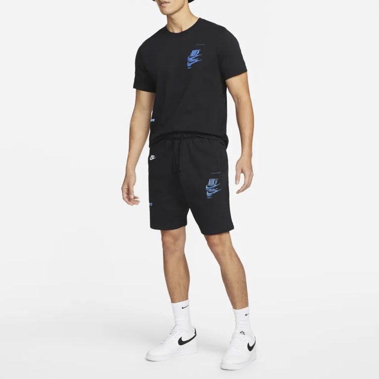 Men's Nike Sportswear Sports French Terry Black Shorts DM6878-010