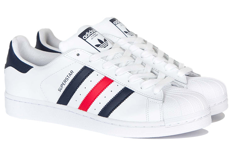 adidas originals Superstar 'White Blue Red' S79208