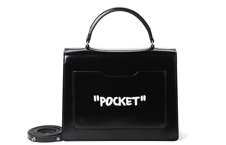(WMNS) Off-White 2.8 Jitney Black Handbag OWNA090E20LEA0011001