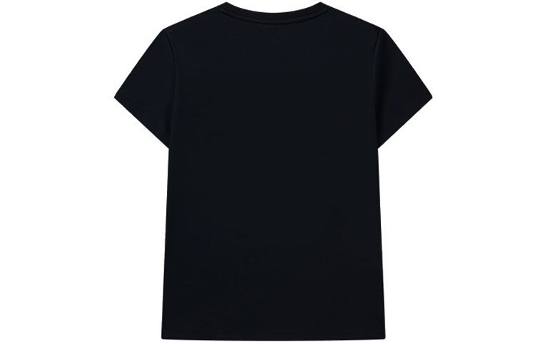 (WMNS) FILA x Pepe Shimada Printing Round-neck Black F11W123192F-BK