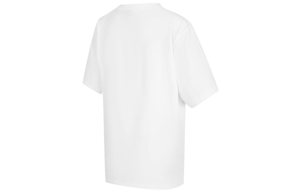 New Balance Sport Logo Tee Asia Sizing 'White Purple' 5EC2U843-WT