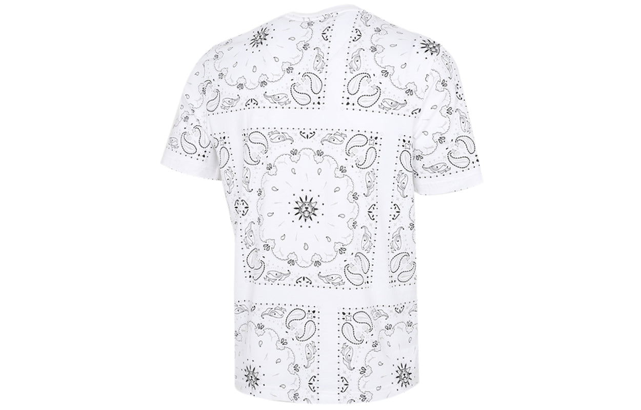 PUMA OB All Over Print T-Shirt 'White' 532652-02