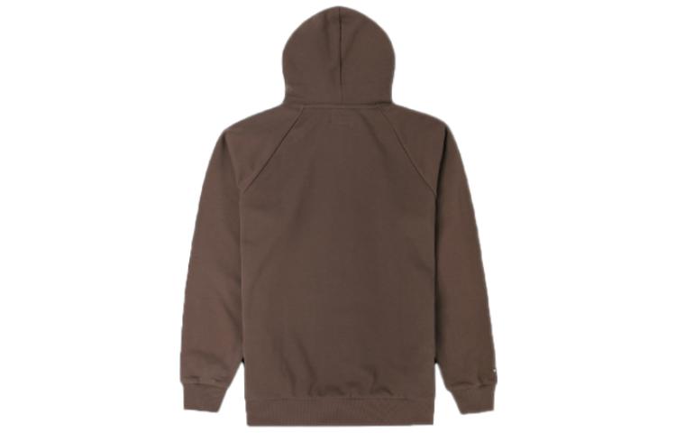 Converse Raglan Elevated Hoodie Asia Sizing 'Brown' 10024580-A03