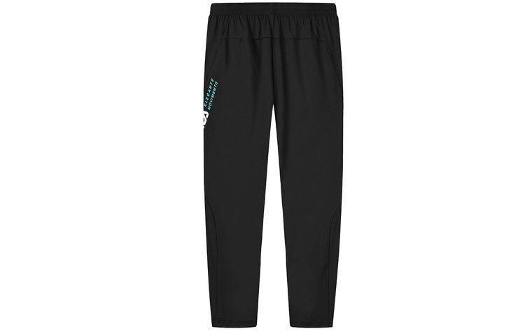FILA Alphabet Printing Straight Sports Pants Black A11M122601F-BK