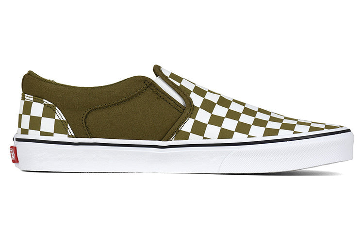 Vans Asher Checkerboard 'White Green' VN0A45J80OW