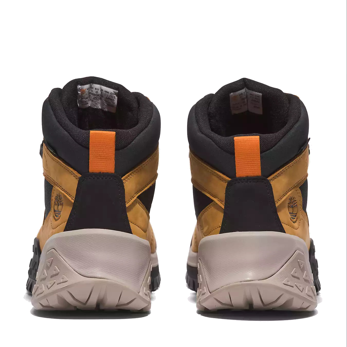 Timberland Motion Scramble Mid Lace-Up Waterproof Hikers 'Wheat Nubuck' A68Q8754