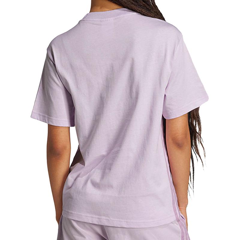 (WMNS) adidas Logo T-Shirt Asia Sizing 'Pink' JE1238