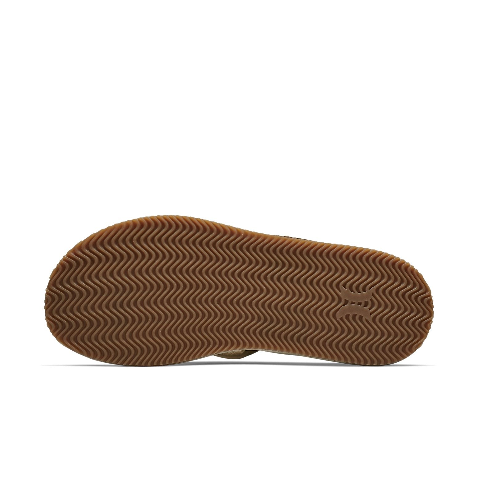 Nike Hurley Lunar Leather Flip Flops Sandals Khaki Light brown AR4006-244