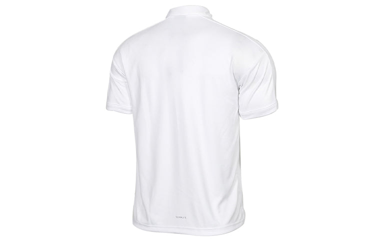 adidas M S2S Sc Tero P Chest Pocket Short Sleeve Polo Shirt White DV0987