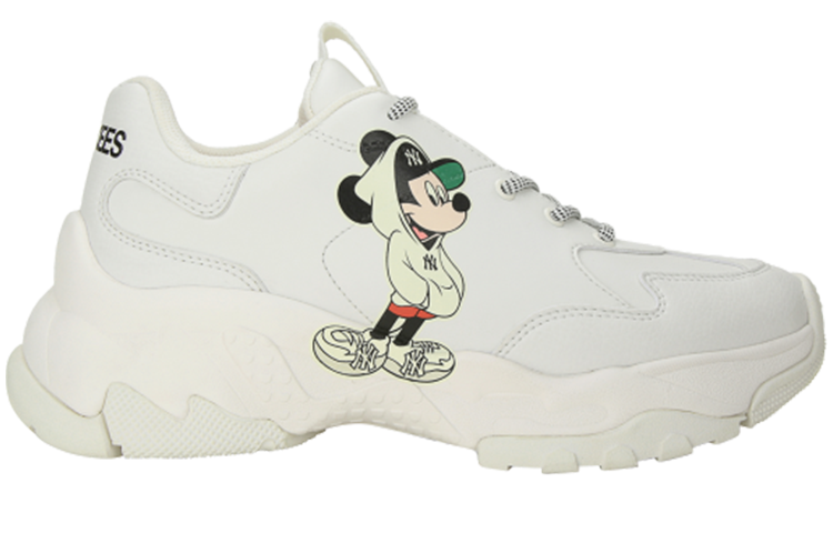 MLB x Disney Bigball Chunky Yankees 'White Black' 32SHCK941-50I