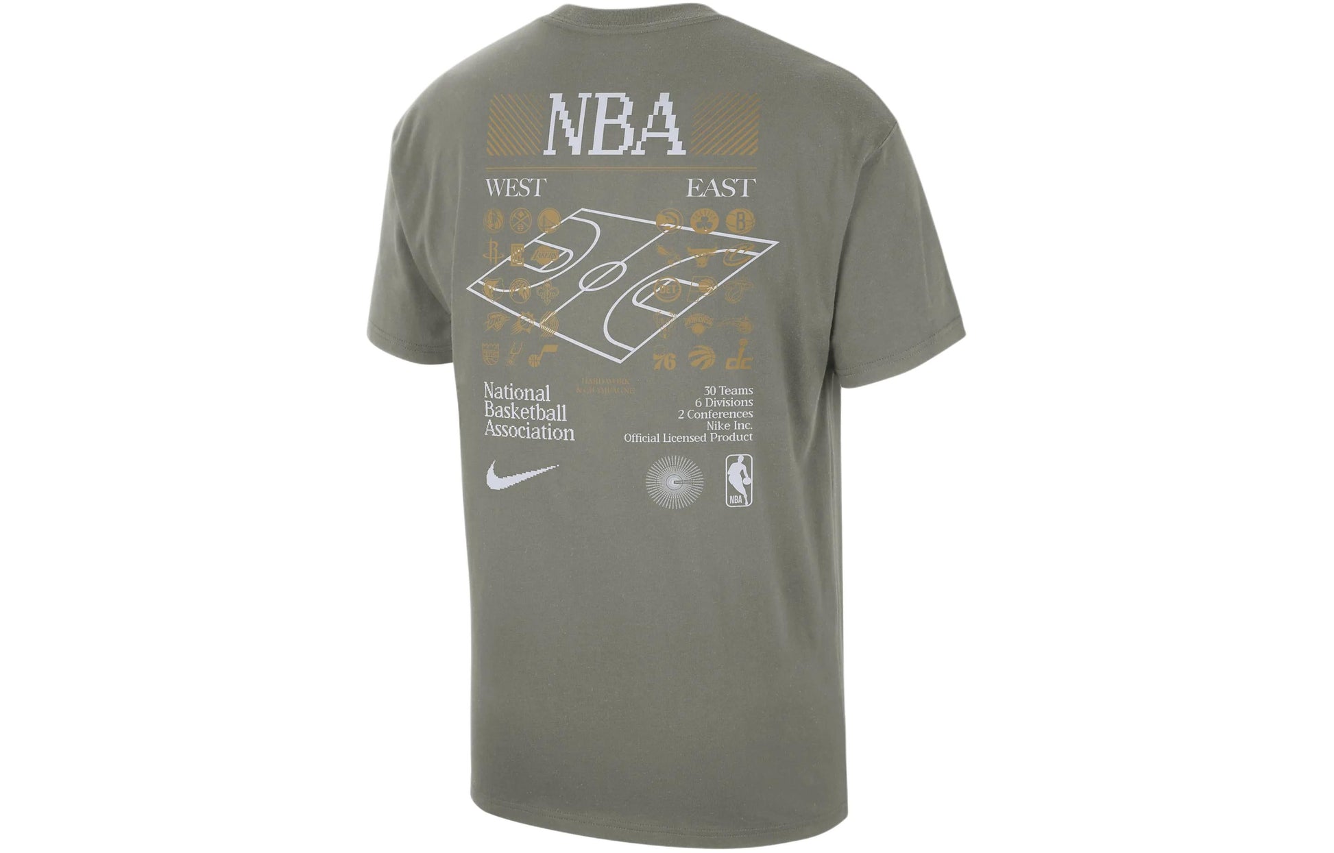 Nike NBA Max90 Team 31 T-shirt 'Dark Stucco' FQ6523-053