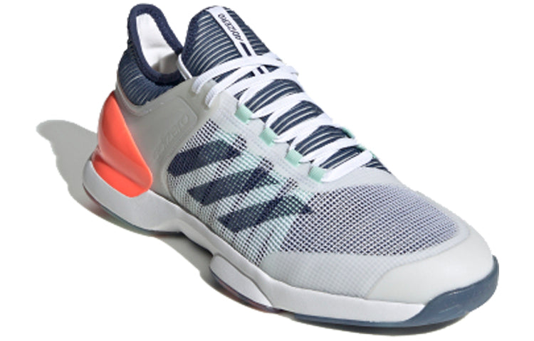 adidas Adizero Ubersonic 2.0 'White Tech Indigo Coral' FU9468