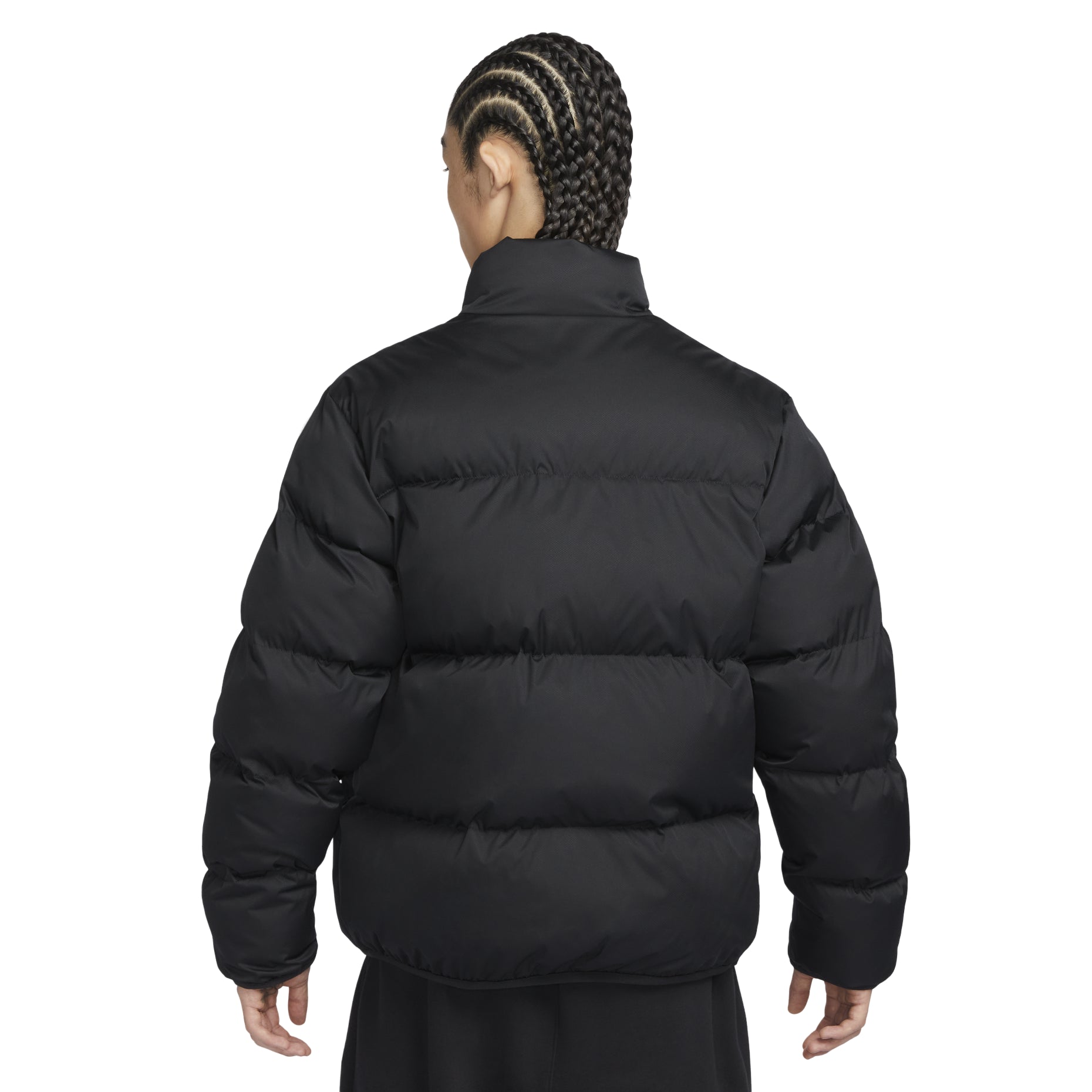 Nike Sportswear Club Puffer Jacket Asia Sizing 'Black' FB7369-010
