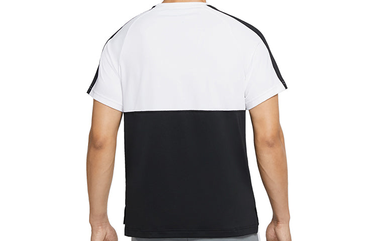 Nike Dri-FIT Training Short-sleeve Tee Men BlackWhite CU4047-100
